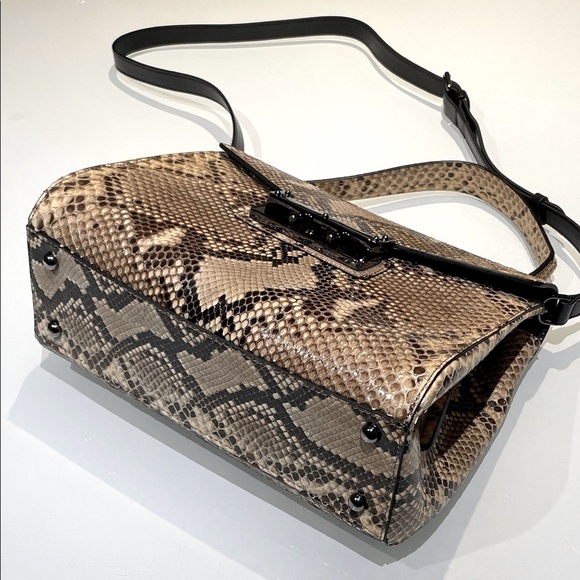 Nursace Snakeskin Print Handbag / Purse Shoulder / Side Bag / Crossbody Bag - Picture 11 of 16